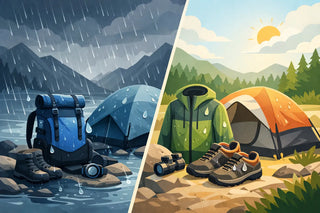 Waterproof Versus Water Resistant for Outdoors