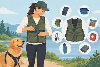 How to Pack Vest Pockets for Long Dog Walks