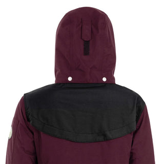 New Waterproof Original Winter Jacket Lady (Burgundy/Black)