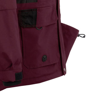 New Waterproof Original Winter Jacket Lady (Burgundy/Black)