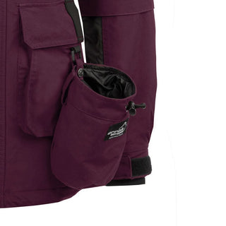 New Waterproof Original Winter Jacket Lady (Burgundy/Black)