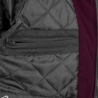 New Waterproof Original Winter Jacket Lady (Burgundy/Black)