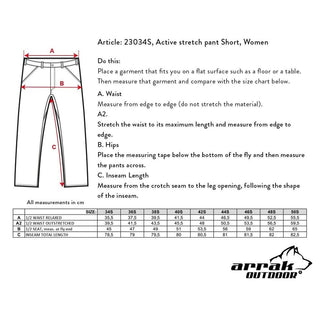Active Stretch Pants Lady Pink (Short)