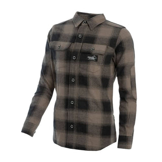 Canada Flannel Long-Sleeve Lady (Brown) - Arrak Outdoor USA