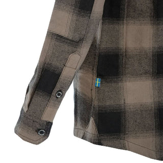 Canada Flannel Long-Sleeve Lady (Brown) - Arrak Outdoor USA