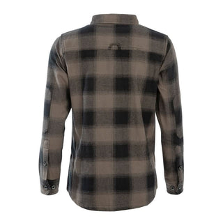 Canada Flannel Long-Sleeve Lady (Brown) - Arrak Outdoor USA