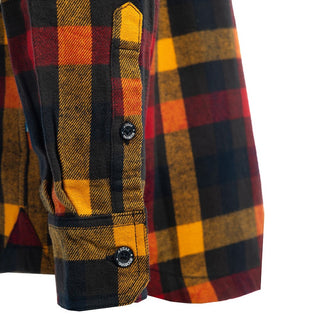 Canada Flannel Long-Sleeve Men's (Navy) - Arrak Outdoor USA