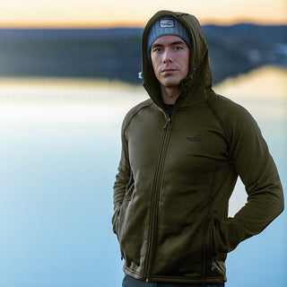 Power Fleece Unisex (Olive) - Arrak Outdoor USA