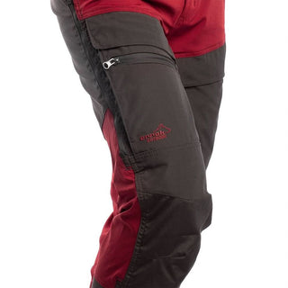 Hybrid Pants Men (Dark Red) - Arrak Outdoor USA