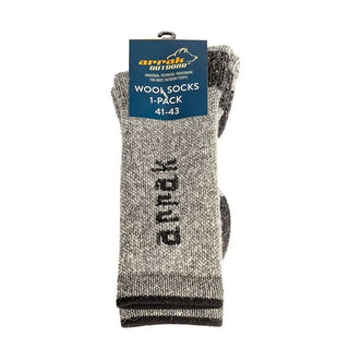 Arrak Outdoor Wool Sock (Gray) - Arrak Outdoor USA