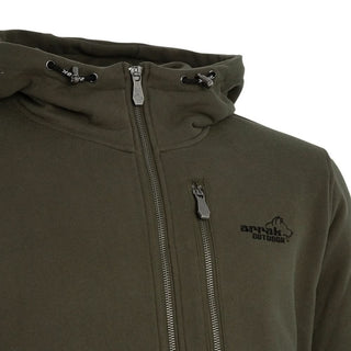 Sporty Hoodie Men (Olive) - Arrak Outdoor USA