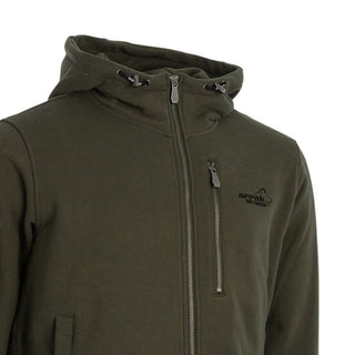 Sporty Hoodie Men (Olive) - Arrak Outdoor USA