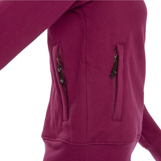 Sporty Hoodie Women (Fuchsia) - Arrak Outdoor USA