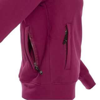 Sporty Hoodie Women (Fuchsia) - Arrak Outdoor USA