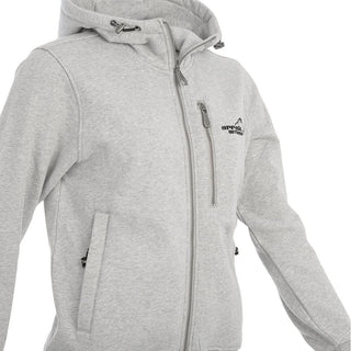 Sporty Hoodie Women (Greymelange) - Arrak Outdoor USA