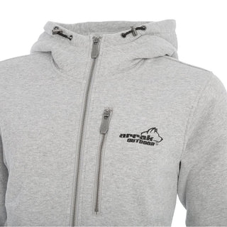 Sporty Hoodie Women (Greymelange) - Arrak Outdoor USA
