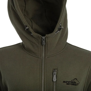 Sporty Hoodie Women (Olive) - Arrak Outdoor USA
