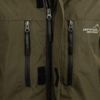 Protective Rain Jacket Lady (Olive) - Arrak Outdoor USA