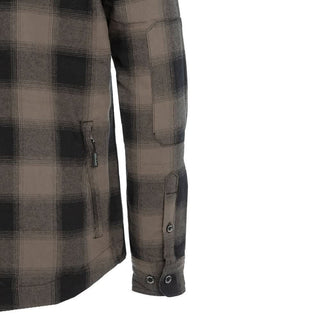 Flannel Insulated shirt Men (Brown) - Arrak Outdoor USA