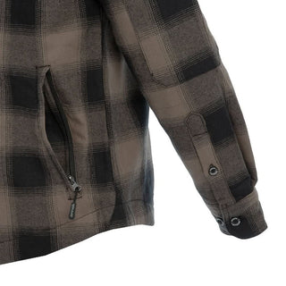 Flannel Insulated shirt Men (Brown) - Arrak Outdoor USA