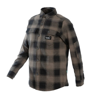 Flannel Insulated shirt Lady (Brown) - Arrak Outdoor USA