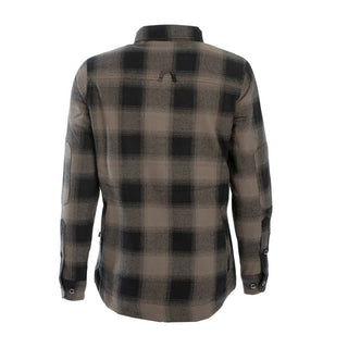 Flannel Insulated shirt Lady (Brown) - Arrak Outdoor USA