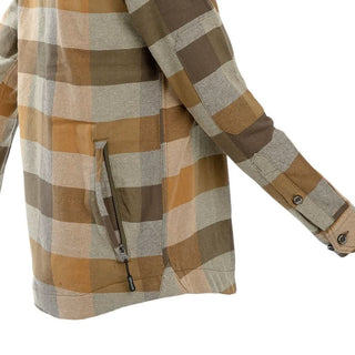 Flannel Insulated shirt Lady (Forest) - Arrak Outdoor USA