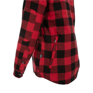 Flannel Insulated shirt Lady (Red) - Arrak Outdoor USA