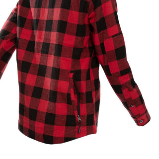 Flannel Insulated shirt Lady (Red) - Arrak Outdoor USA
