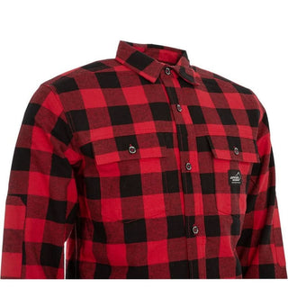 Flannel Insulated shirt Men (Red) - Arrak Outdoor USA