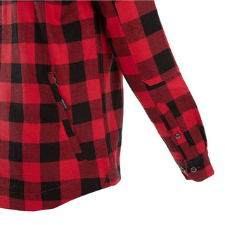 Flannel Insulated shirt Men (Red) - Arrak Outdoor USA