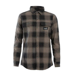 Flannel Insulated shirt Lady (Brown) - Arrak Outdoor USA
