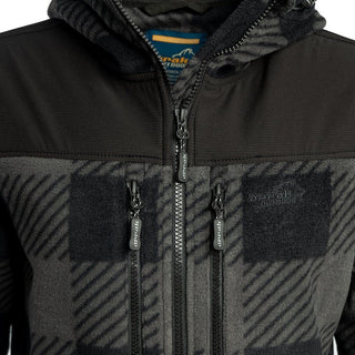 Canada Unisex Fleece Jacket (Antracite) - Arrak Outdoor USA