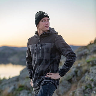 Canada Unisex Fleece Jacket (Antracite) - Arrak Outdoor USA