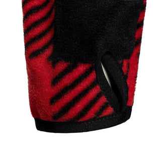 Canada Unisex Fleece Jacket (Red) - Arrak Outdoor USA