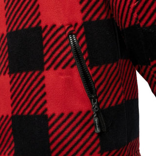 Canada Unisex Fleece Jacket (Red) - Arrak Outdoor USA