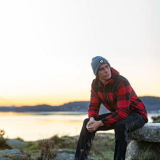 Canada Unisex Fleece Jacket (Red) - Arrak Outdoor USA