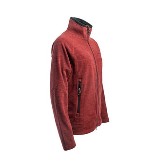 Hiker Fleece Jacket Lady (Dark Red Mélange) - Arrak Outdoor USA