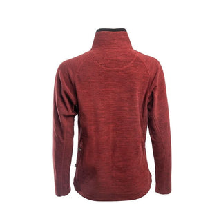 Hiker Fleece Jacket Lady (Dark Red Mélange) - Arrak Outdoor USA