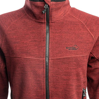 Hiker Fleece Jacket Lady (Dark Red Mélange) - Arrak Outdoor USA