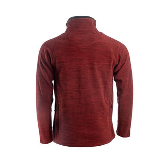 Hiker Fleece Jacket Men (Dark Red Mélange) - Arrak Outdoor USA