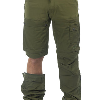 Flexible Zip-off Men Pant (Green) - Arrak Outdoor USA