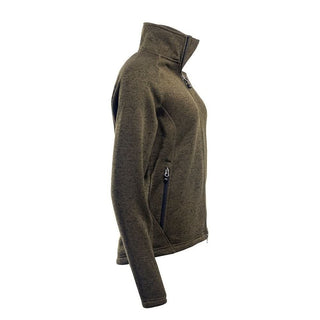 Adventure Fleece Lady Jacket (Olive Mélange) - Arrak Outdoor USA