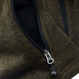 Adventure Fleece Men (Olive Mélange) - Arrak Outdoor USA