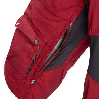 Hybrid Men's Jacket (Dark Red) - Arrak Outdoor USA