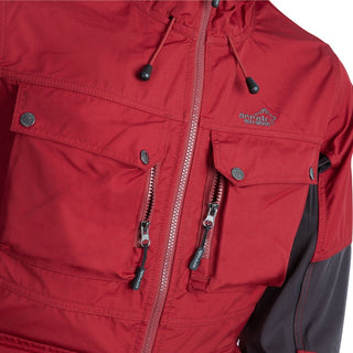 Hybrid Men's Jacket (Dark Red) - Arrak Outdoor USA