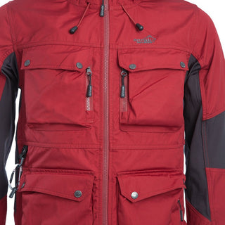 Hybrid Men's Jacket (Dark Red) - Arrak Outdoor USA