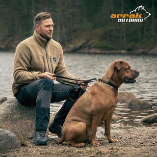 Teddy Pile jacket Unisex (Khaki) - Arrak Outdoor USA