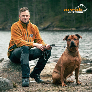 Teddy Pile Unisex Jacket( Orange) - Arrak Outdoor USA