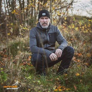 Wildlife Hood Jacket Men (Anthracite) - Arrak Outdoor USA